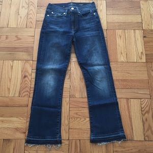 Seven crop denim
